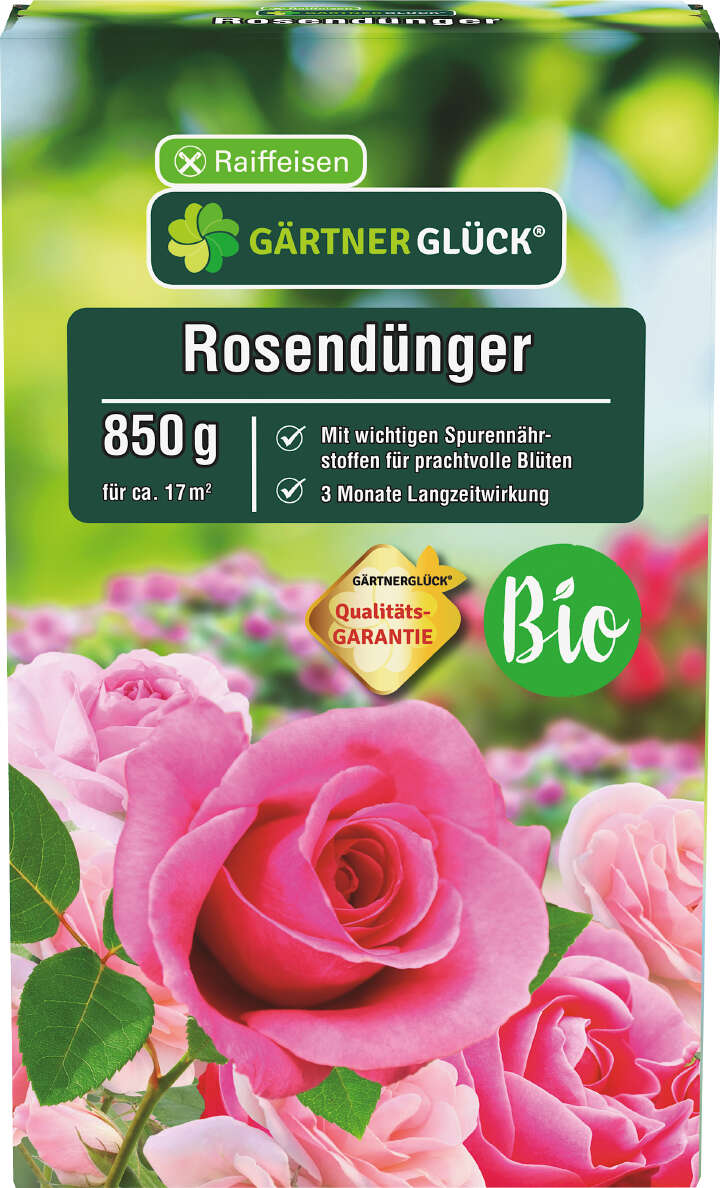 GÄRTNERGLÜCK Bio Rosendünger